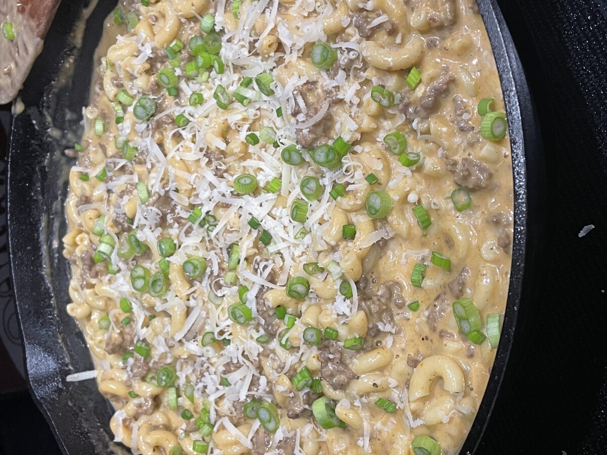 Homemade Cheeseburger Helper
